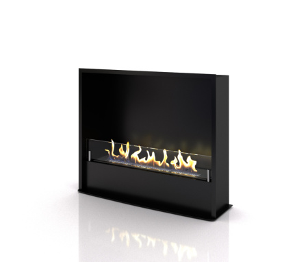 Биокамин в портале Firezo Martin Белый дуб патина золото Биокамин в портале Firezo Martin Белый дуб патина золото